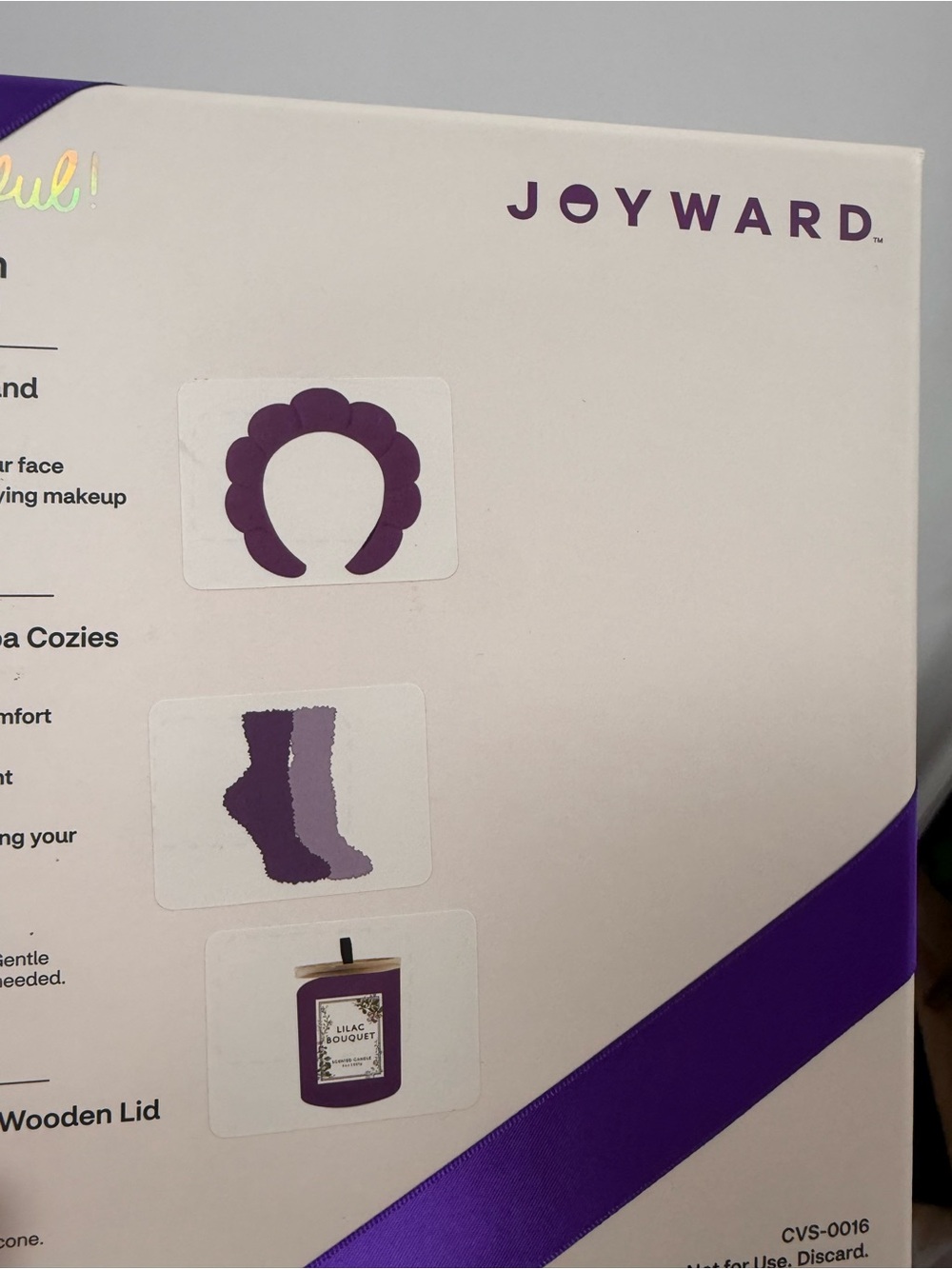 Joyward Lilac Bouquet Bath & Body Gift Set - Purple - Picture 2 of 2